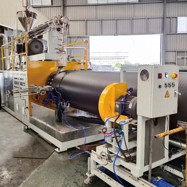  HDPE Solid Wall Winding Pipe Production Line