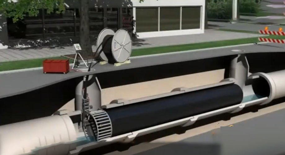 Trenchless, Live-Flow Repair Technology for Mechanically Wound Spiral-Wound Pipes